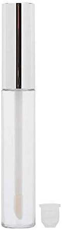 50pcs 10ml Empty Lip Gloss Tubes Containers, Refillable Lip Gloss Bottle DIY Empty Lip Oil Tube Container Makeup Tool for Lip Gloss Balm Cosmetic