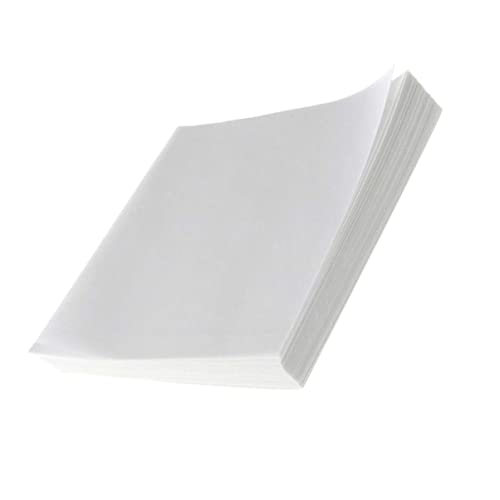 HEALEEP Dust- Weighing Paper Sheets Square Paper for Laboratory 500 Sheets Bulk Pack