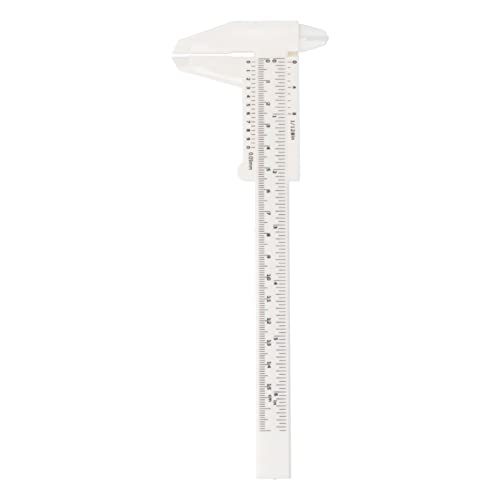 Cinere di plastica 150 mm a doppia scala Mini Vernier 20pc per Student Office