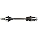 GSP NCV36168 CV Axle Assembly - Compatible with Select Honda Civic Sedan with Manual Transmission; Right Front (Passenger Side)