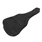 de guitare en tissu oxford imperméable : le de guitare est durable et imperméable, ce qui peut offrir une meilleure protection à votre guitare, conteneur de transport de guitare