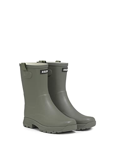 Aigle ALYA, Botte de Pluie Femme - Vert - 37 EU Large Aigle ALYA, Botte de Pluie Femme - Vert - 37 EU Large