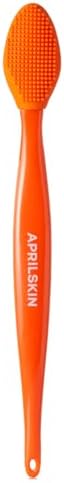 Aprilskin Pore Cleansing Facial Cleansing Brush Silicone Brush | for Blackheads Removal & Face Scrubber | Gentle Exfoliation | Deep Pore Cleaning Massager | Pairs with Carrotene Cleansing Balm