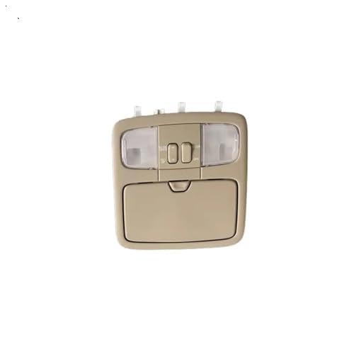 Interior Dome Lamp Cover Reading Light Control for Panel with Sunroof Switch Car Accessories for Toyota for Land for Cruiser Prado LC120 4000 2700(Beige)