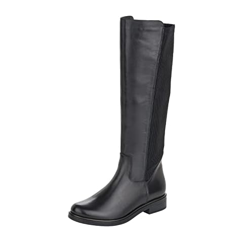 Remonte Women's D8371 Knee High Boot, Schwarz Schwarz Schwarz 01, 6.5 UK Cover