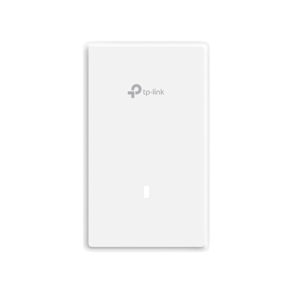 Image of TP-Link Omada WiFi 7 Wall Plate Wireless Access Point | BE5000 Dual Band | 2.5G PoE Input Port | 1 * 2.5G+2 * 1G Downlink Port | Seamless Roaming | 5-Year Warranty | Omada Remote Managed(EAP725-Wall)