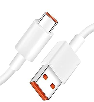 Image of Original 67W USB to C High-Speed Charging Cable Compatible with Redmi K40 / K40 Pro / K40 Pro+ Redmi K30 / K30 Pro / K30 Ultra -(Cable Only) (DEC47)