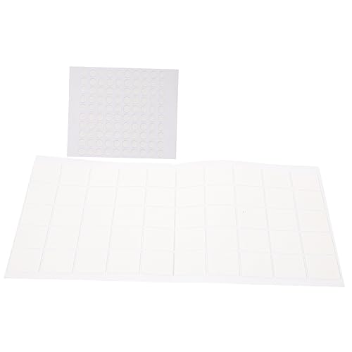 KICHOUSE Acrylic Double Sided Tape Dots 25mm Circle Stickers Foam Pads for Card Making Wall Decor No Trace Easy Peel Stick 100 Dots Per Sheet