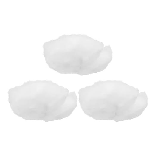 PRETYZOOM 3d Artificial Cloud 3Pcs Artificial Cloud Props Imitation Cotton 3D Cloud DIY Decorative Hanging Ornament for Stage Wedding Party Stage Show Decor Hanging Clouds