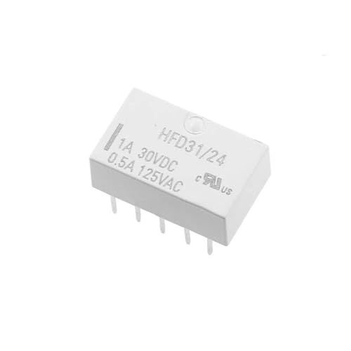 Relé HFD31-24 mini relé de señal 24V DIP 10 PIN compatible con G6H 5