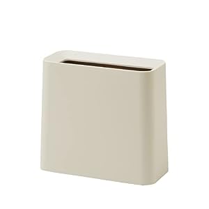 ideaco(イデアコ) ゴミ箱 角型 11.5L 幅35 ✕ 奥行16.5 ✕ 高さ32cm TUBELOR Hi-GRANDE sand white (チューブラー ハイグランデ サンドホワイト)
