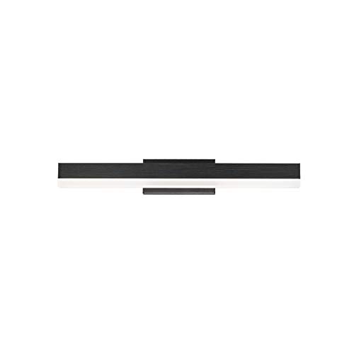 Image of WAC Lighting dweLED, Styx 19in LED Bathroom Vanity or Wall Light 3-CCT 2700K-3000K-3500K Set to 3000K in Black