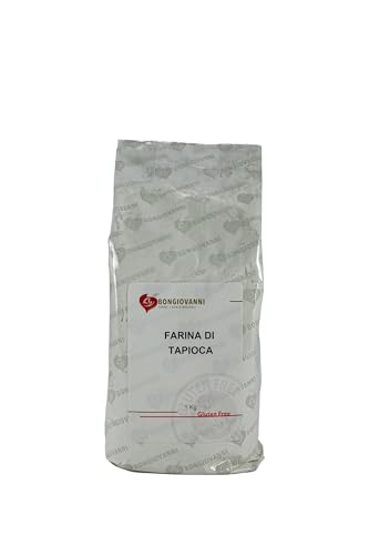 BONGIOVANNI FARINE E BONTA' NATURALI Farina di Tapioca 1Kg