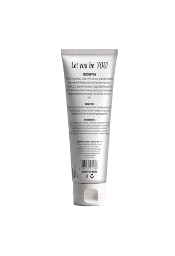 Image of NATUUR Magnesium lavender body lotion 100ml