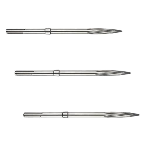 Image of BOSCH HS1936 16 In. R-Tec Star Point Chisel Twist SDS-max Hammer Steel,Silver (Pack of 3)