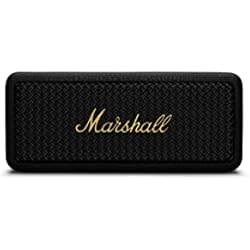 Marshall Emberton II Altavoces Bluetooth portátiles, inalámbricos, Emparejables, IP67 Resistentes al Polvo y al Agua, más de 30 Horas de Tiempo de reproducción - Negro