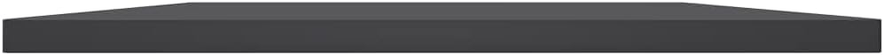 4 pcs Bookshelf Boards Chipboard Replacement Panels Storage Units Organizer Display Shelves, Gray 23.6"x19.7"x0.6"
