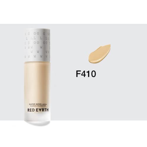 Red Earth Super Nova Essence Foundation Full Coverage Fluid Liquid Foundation, 1.05 Oz/ 30G (401) #TOP1