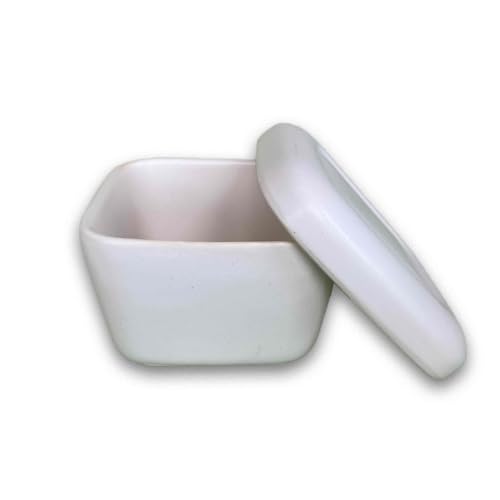 [萬古焼(ばんこやき)]角型おひつ器 白釉(大)ばんこの里会館