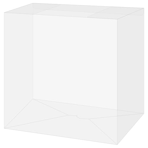 Display Geek, 1 x Plastic Pop Protector Only Compatible with 10 inch Sentinel with Wolverine #1054 Jumbo Size Funko Pop Box - Nothing Else fits