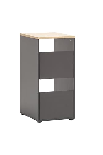 Schildmeyer Mehrzweckschrank Wäscheschrank Solea 158883, anthrazit, 45,1 x 60 x 95,8 cm Schildmeyer Mehrzweckschrank Wäscheschrank Solea 158883, anthrazit, 45,1 x 60 x 95,8 cm