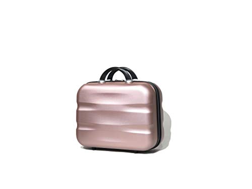 CELIMS Valise Cabine/Moyen/Grande avec ou sans Vanity, Marque Française (Rose Gold (5806), Vanity 17 Pouces)