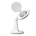 Produktbild Prym 610384 Leuchtlupe mit Standfuß Lupe mit LED-Lampe, Glas, weiß, Einheitsgröße