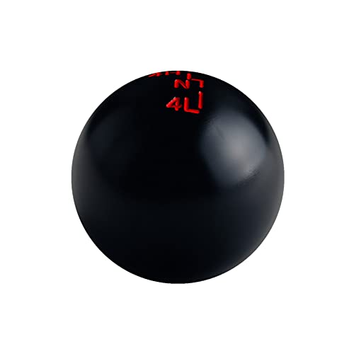 DEWHEL Aluminum Weighted Transfer Case Shift Knob Compatible with Jeep Wrangler YJ TJ Gear Shifter M12x1.25 M10x1.5 M10x1.25 M8x1.25 - Image 3
