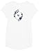 Hairstylist Friseursalon Geschenk Blumen Schere Friseur T-Shirt