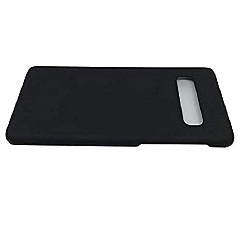 Image of Mobile Back Cover Case for Samsung Galaxy S10, SM-G973F /DS (Silicone Case|CameraProtection|Black SC1510)