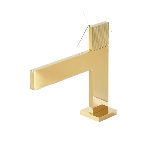Mitigeur cascade en laiton massif chrome au design contemporain