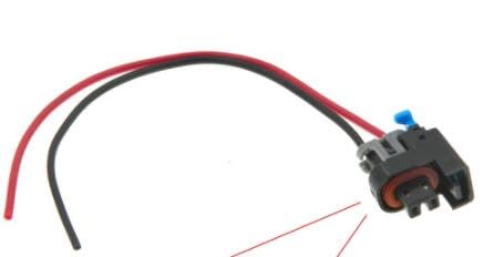 Fuel Injector Plugs Connector Fits for Suzuki Florenza for Chevrolet Aveo Aveo5 1.6L 2004 2005 96334808 25332290 96386780 - (Color Name: 100 pcs)