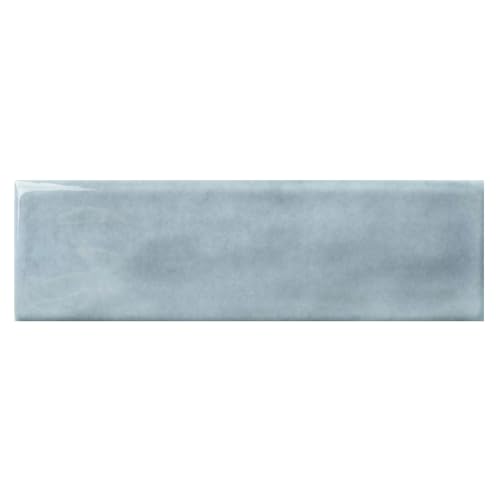 Tenedos HTCFD Handmade Zellige Look 2.5” x 8” Blue Porcelain