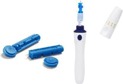Premium Lancing Device & 100 Glucometer Lancets Glucometer Lancets (100)-image-41