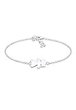 Modisches Figuren Armband aus 925 Sterling Silber. Länge 16 cm.