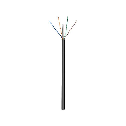 Preisvergleich Produktbild Goobay 57293 CAT 6 Outdoor Netzwerkkabel, U / UTP, Schwarz