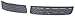OE Replacement Chevrolet Cobalt/Pontiac G5 Front Passenger Side Bumper Grille (Partslink Number GM1036109)