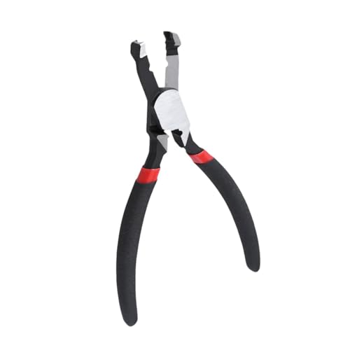 Alicates para tornillos con mango ergonómico negro de fácil manejo manual 8
