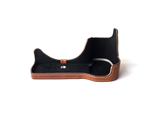 Housse Canon EOS R cuir véritable rufous anti-rayures - 3