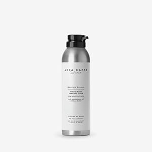ACCA KAPPA White Moss Shaving Foam – Moisturizing Foam for Sensitive Skin (200ml)