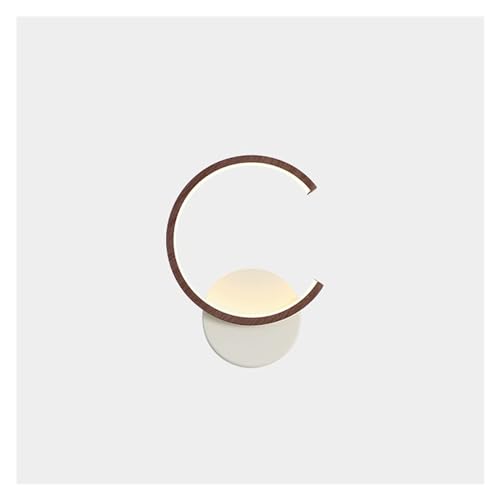 Applique murale LED moderne en bois luminaire intérieur lampe de chevet en noyer lumière blanche