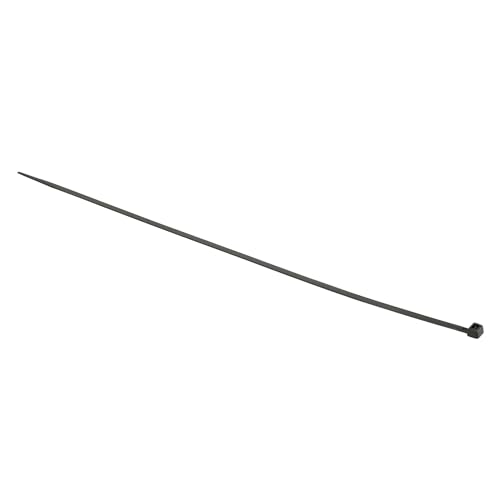 Schneider Electric Thorsman Cable Ties, Pack of 100, Made of Polyamide, 370 x 4.8 mm, Black, Various Sizes, Smooth Rounded Edges, Super Durable, Self-Locking Cable Ties for Cable Management