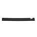 Panduit FS1.5X1.5BL6-A Solid Wall Raceway with Adhesive Tape, PVC, Black (20-Pack)