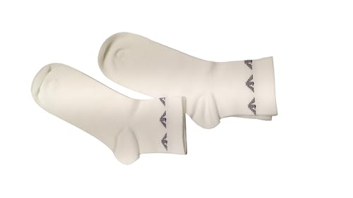 Chaussettes Homme Emporio Armani blanches lot de 2 : finissez-en avec l'inconfort des pieds
