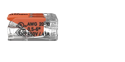 Kit 10 Conector Wago Emenda 2 Fios Mod. 221-612