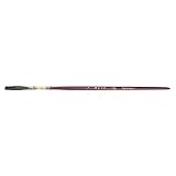 Andrew Mack Brown Kazan Squirrel Hair Lettering Quill Series 179L Size 4