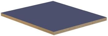 In-Line Flat Top Filler Size: 0.25" H x 15" W x 18" D, Color: Blue