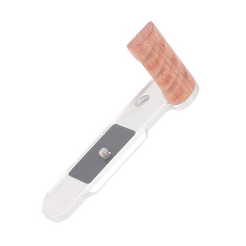 Mango de madera para cámara FM2 con base de aluminio protectora