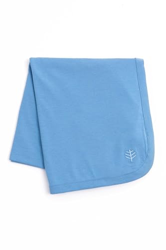 Image of Coolibar UPF 50+ Baby Batibou Sun Blanket - Sun Protective (One Size- Clear Sky Blue)