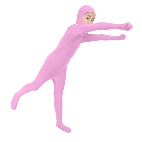 Body naranja para niños tipo Zentai de cuerpo completo miniatura 5
